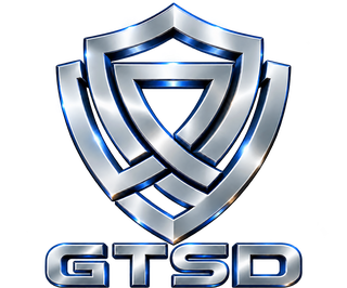 GTSD approved metallic shield and lettering